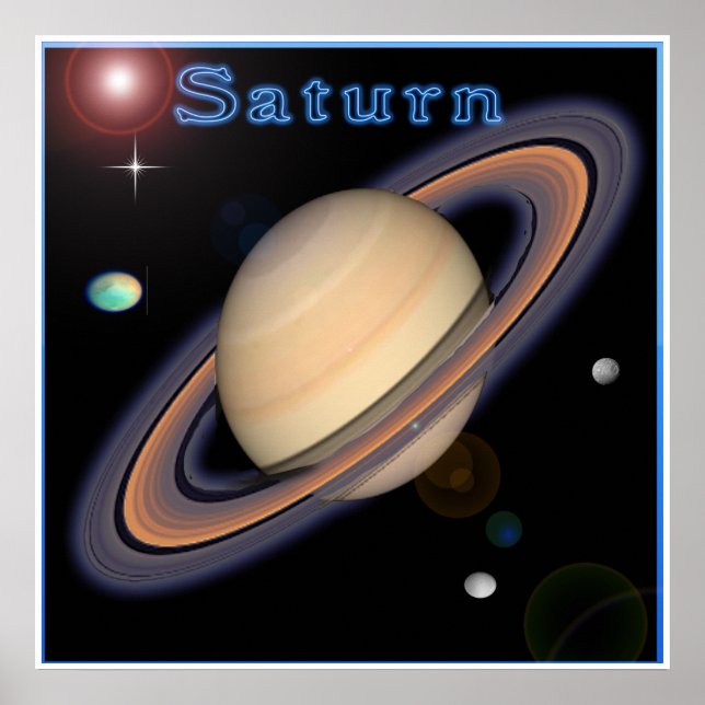 Saturn poster (Framsidan)