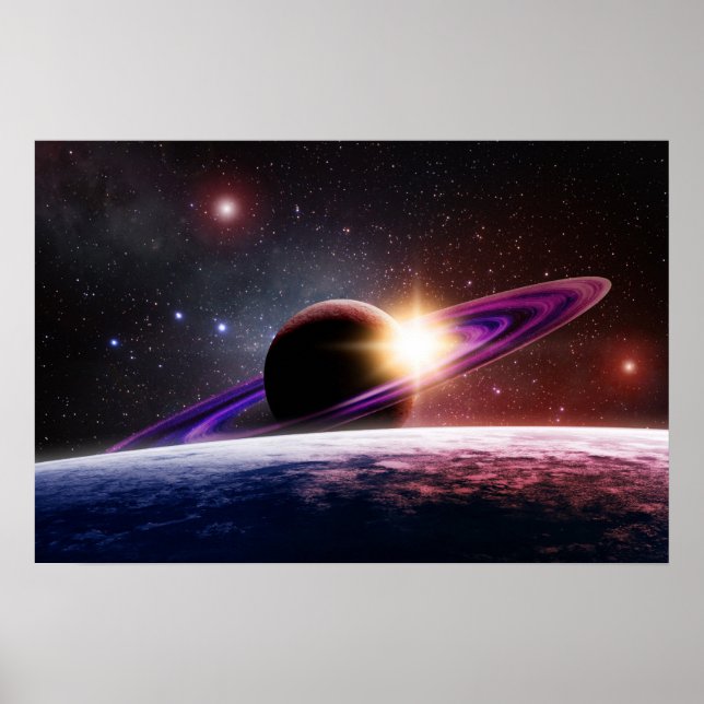 Saturn Poster (Framsidan)
