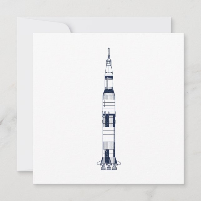 Saturn Rocket (Framsida)