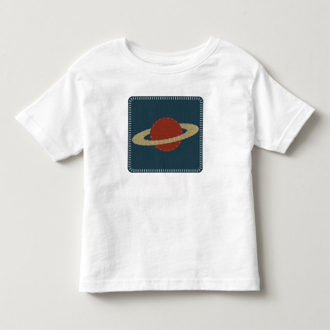 Saturn småbarnT-tröja T-shirt (Framsida)