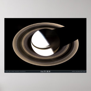 Saturn som aldrig sett för poster