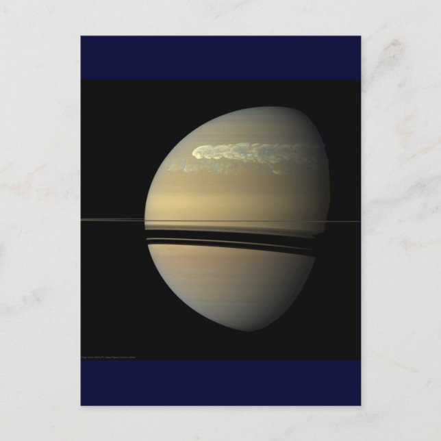 Saturn Storm Vykort (Framsida)