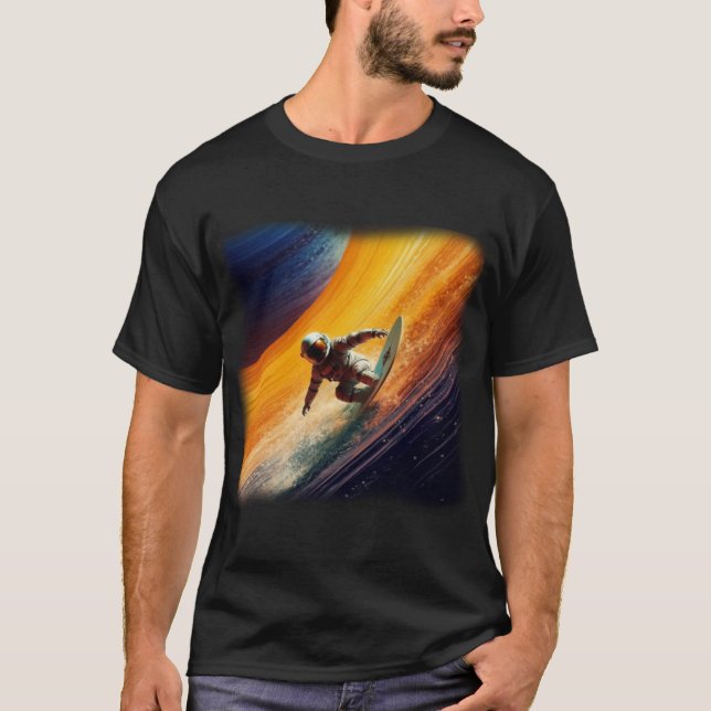Saturn Surfer T-Shirt (Framsida)