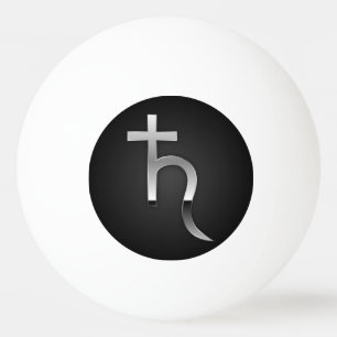 Saturn symbol pingisboll
