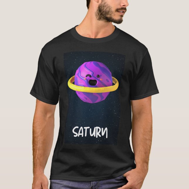 Saturn T Shirt (Framsida)