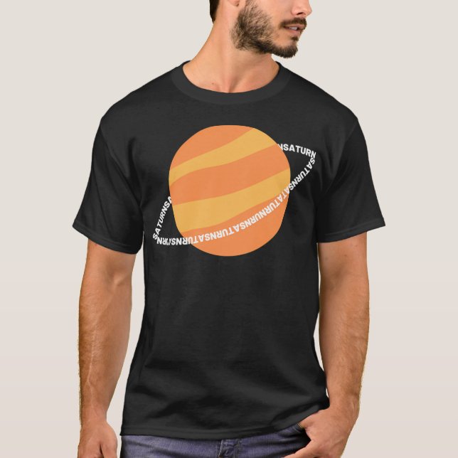 Saturn T Shirt (Framsida)
