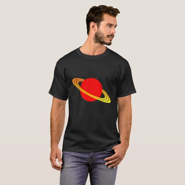 Saturn Tee (Hel framsida)