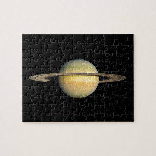 Saturn under dagjämning pussel