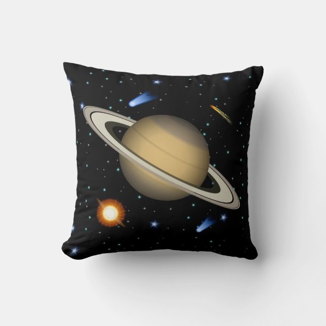 Saturn utrymme kudde (Framsida)