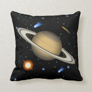 Saturn utrymme kudde