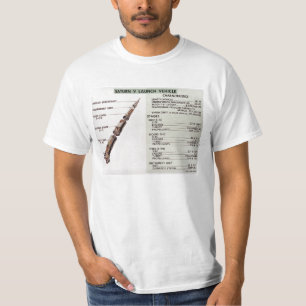 Saturn V diagram Tee Shirt
