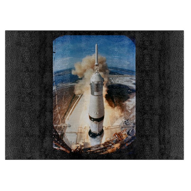 Saturn V-raket lansering 1969 Apollo rymdfarkost C (Framsidan)