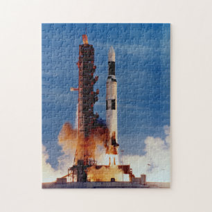 Saturn V som lanserar den Skylab utrymmestationen Pussel