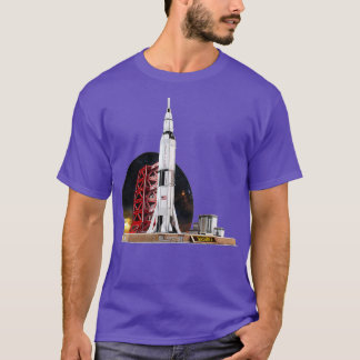 Saturn V Space Shuttle T Shirt