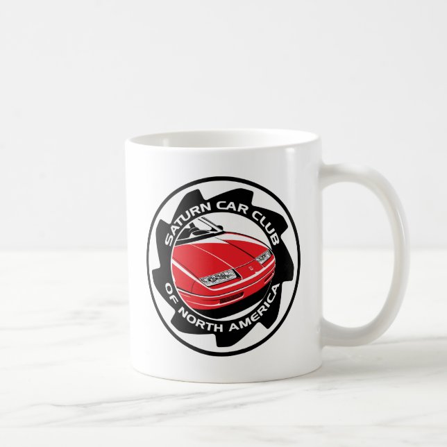 SaturnCarClub LogoSilo.png Kaffemugg (Höger)