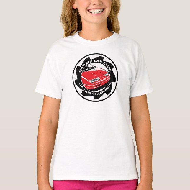 SaturnCarClub LogoSilo.png Tee Shirt (Framsida)