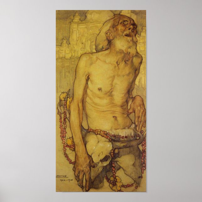 Saturnino Herran El Ciego Poster (Framsidan)