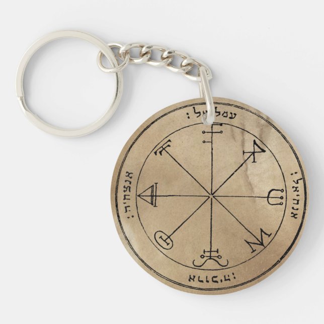 Saturns ande som tillkallar Sigils (Framsidan)