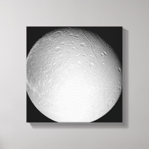 Saturns måne Dione Canvastryck