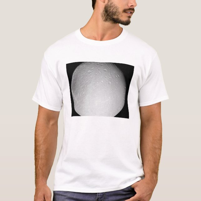Saturns måne Dione T Shirt (Framsida)
