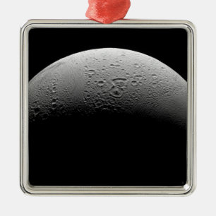 Saturns måne Enceladus 5 Julgransprydnad Metall