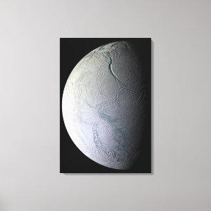 Saturns måne Enceladus Canvastryck