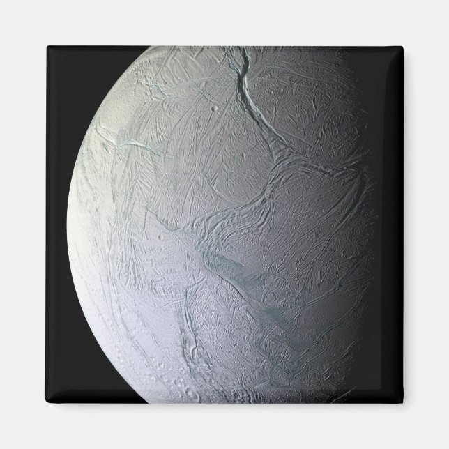 Saturns måne Enceladus Magnet (Framsidan)
