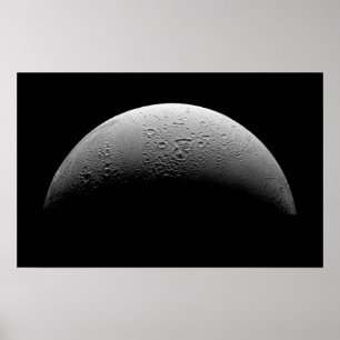 Saturns måne Enceladus Poster