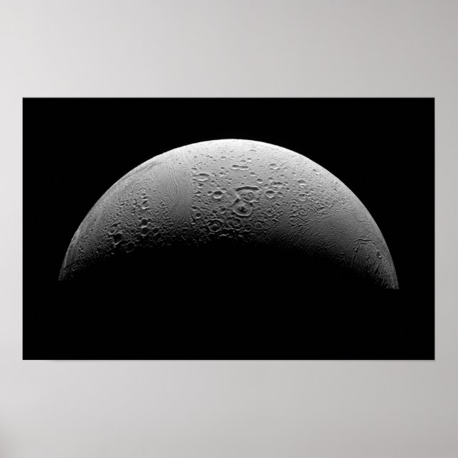 Saturns måne Enceladus Poster (Framsidan)