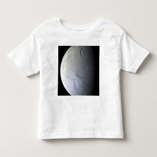 Saturns måne Enceladus T-shirt (Framsida)