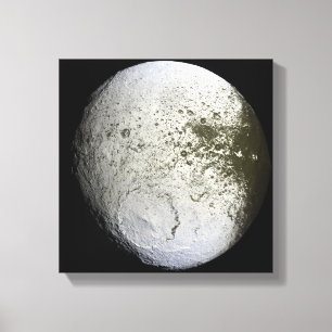 Saturns måne Iapetus 2 Canvastryck