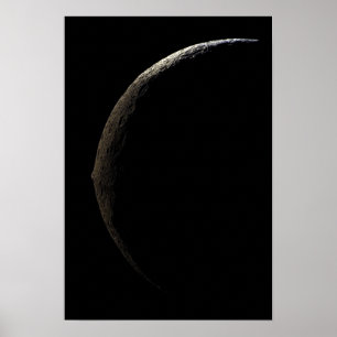 Saturns måne Iapetus Poster