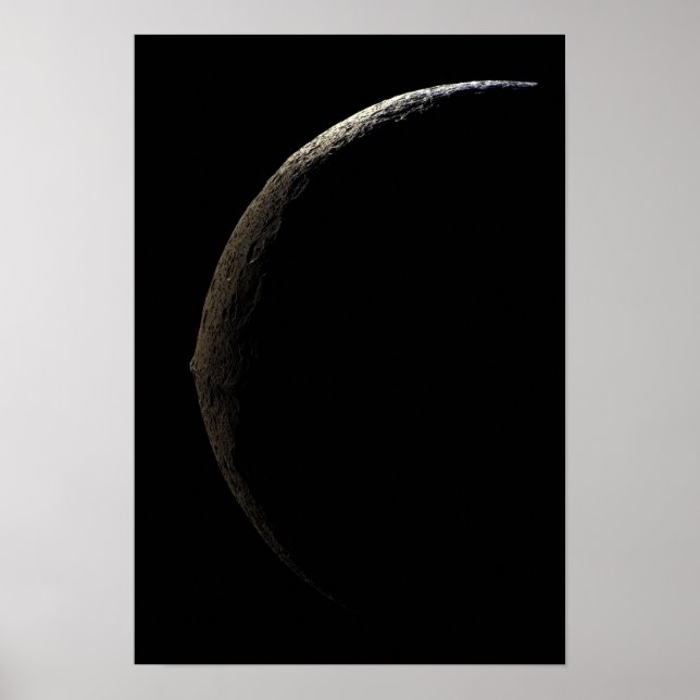 Saturns måne Iapetus Poster (Framsidan)