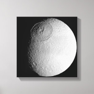 Saturns måne Tethys 2 Canvastryck