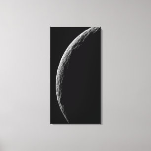 Saturns måne Tethys Canvastryck