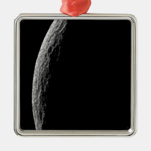 Saturns måne Tethys Julgransprydnad Metall