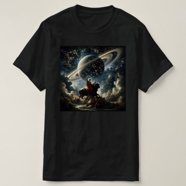 Saturns Myth Manar-Shirt T Shirt (Design framsida)