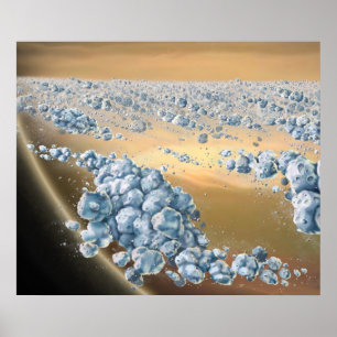 Saturns Recycling Ringar Poster