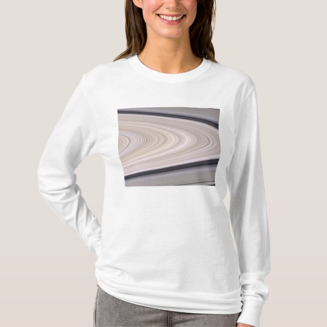 Saturns ring system tee shirt (Framsida)