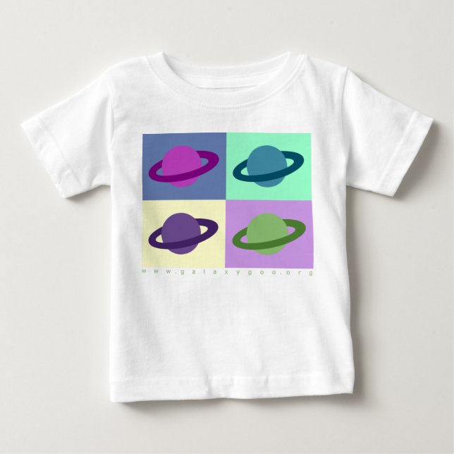 Saturns Ringar Tee (Framsida)