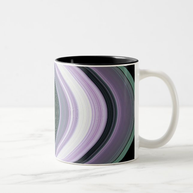 Saturns Ringar Två-Tonad Mugg (Höger)