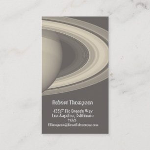 Saturns ringar visitkort