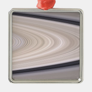 Saturns ringsystem julgransprydnad metall