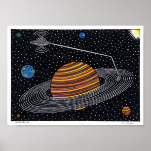 Saturntable #2 affisch