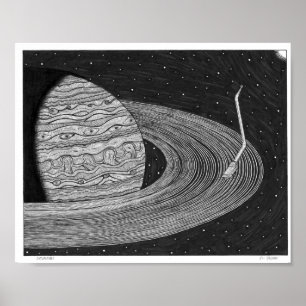Saturntable affisch