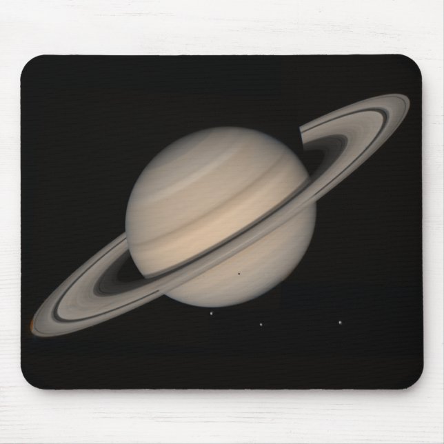 Saturnus by Voyager 2 Musmatta (Framsidan)