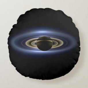 Saturnus förmörkade solen från Cassini-omloppsbana Rund Kudde