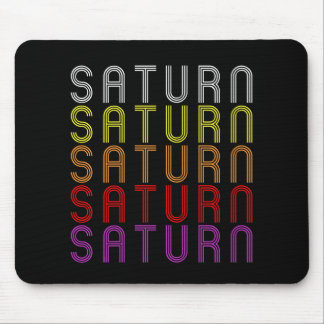 Saturnus Planet Retro Vintage Astronomi T-Shirt Musmatta