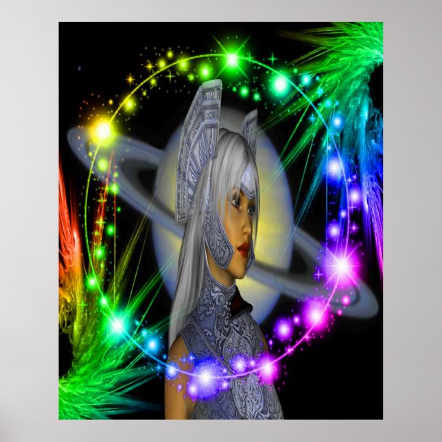 Saturnus Stigning Poster (Framsidan)