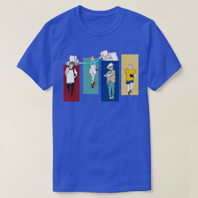 Saturo Yuji Megumi nobara 2o T Shirt (Design framsida)